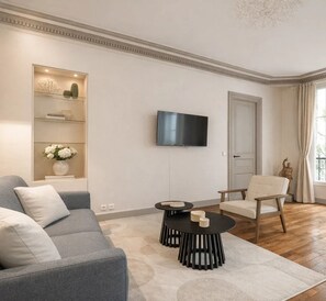 Apartment | Living area - 1525 Clef (Paris)