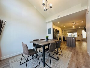 Family Townhome, Balcony | Dining - Skyridge Resort -Near Banff Entrance (Harvie Heights)