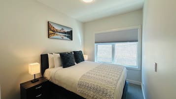 Blackout drapes, iron/ironing board, free WiFi