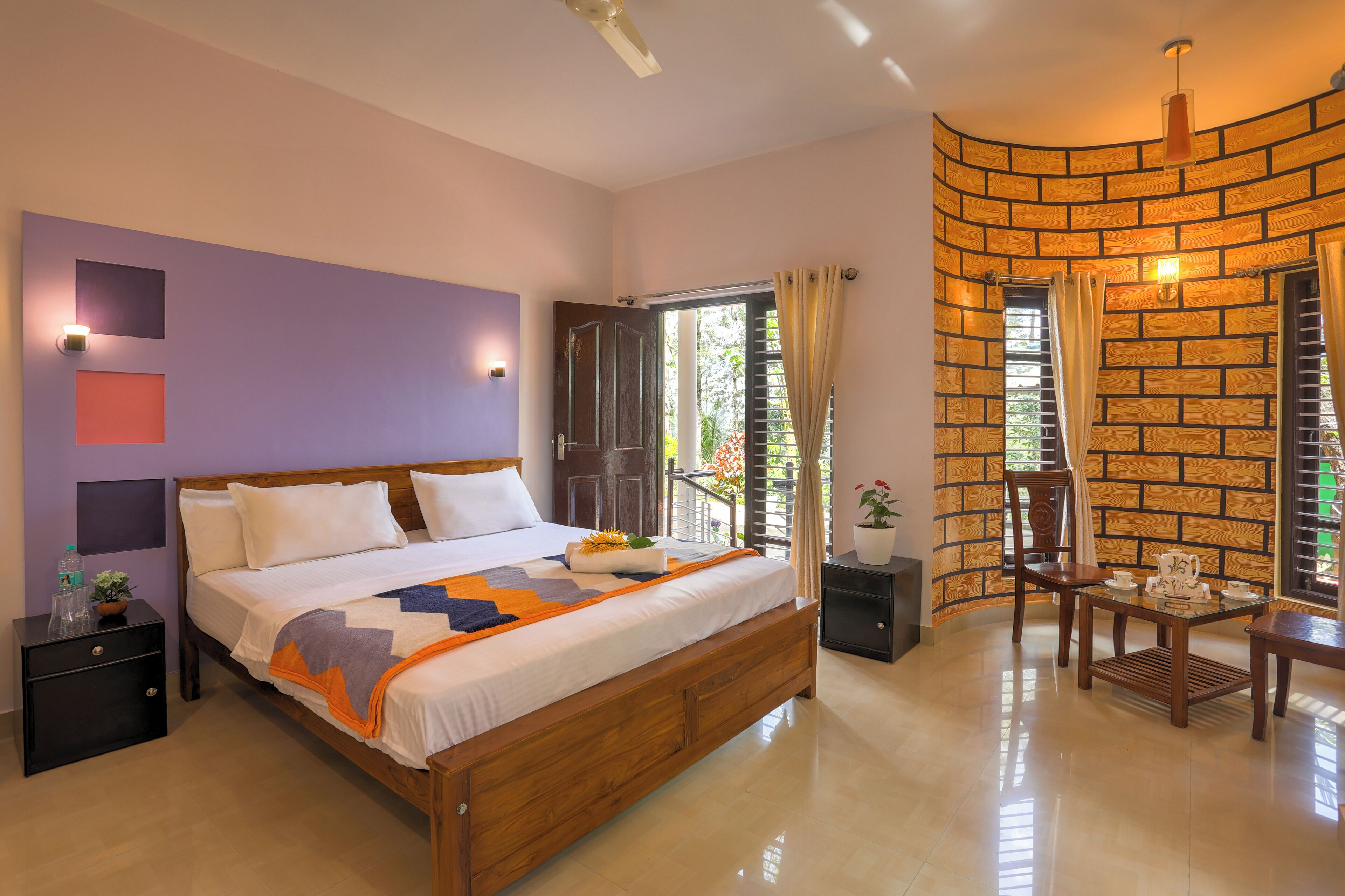 Standard Double Room, Garden View | Iron/ironing board, rollaway beds, free WiFi, bed sheets