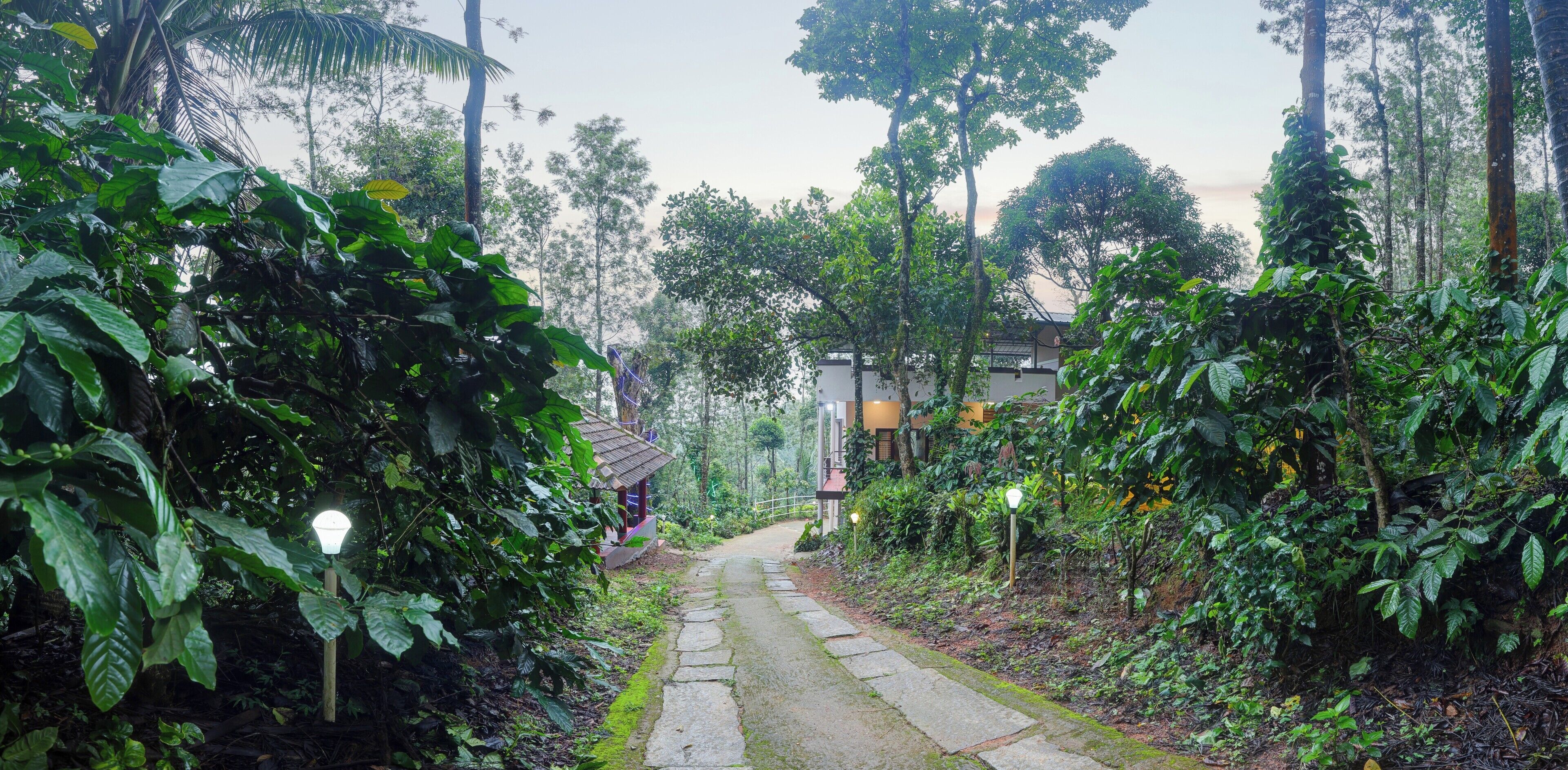 숙박 시설 구내