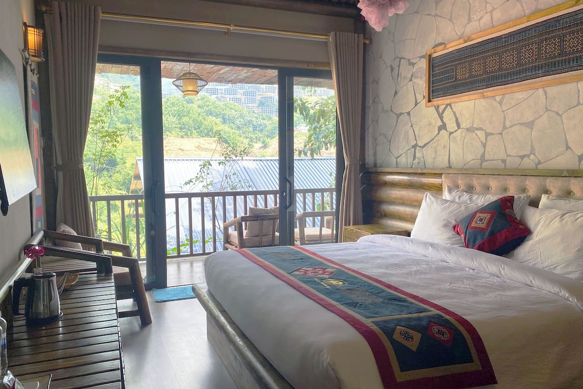 Bungalow Superior, balkon | Wi-Fi gratis dan seprai linen