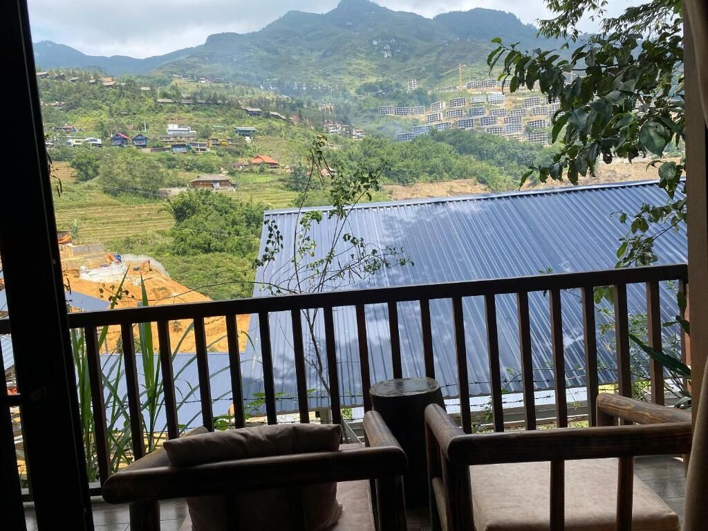 Bungalow Supérieur, balcon | Intérieur