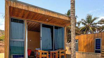 Suite, uitzicht op zee | Terras