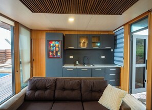 Suite, vue sur l’océan | Aire de séjour