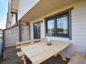 Balcony - Two-story Holiday Cottages in Gaski (Mielno)