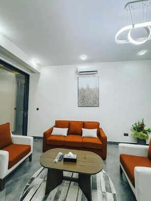 Family Apartment, Balcony, Mountain View | Living area - Valonia Apartments  (Arusha)