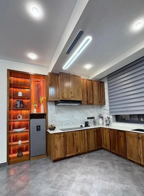 Private kitchen - Valonia Apartments  (Arusha)