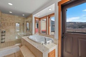 Shower, hair dryer, towels, soap - Your Private Riverfront Resort - with nearly 7,000 sq feet of living space! (Orondo)