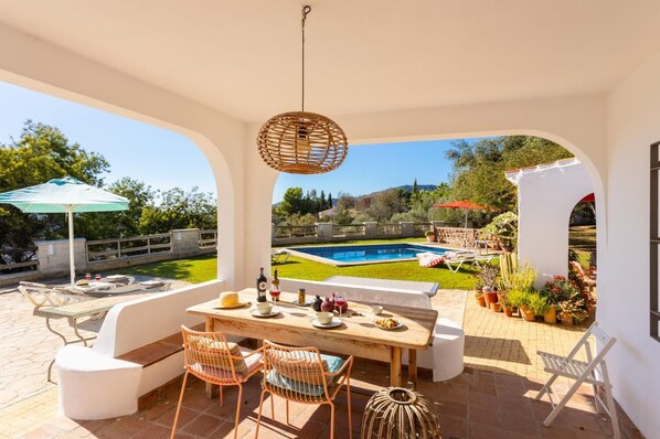 Outdoor dining - Villa La Higuera - Three Bedroom Villa, Sleeps 6 (Torrox)