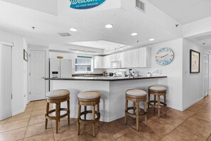 Condo, Multiple Beds (Oceanwalk 7-301) | Private kitchen - Oceanwalk 7-301 (New Smyrna Beach)
