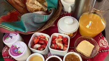 Repas de petit déjeuner