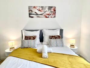 1 chambre, fer et planche à repasser, accès Internet, draps fournis