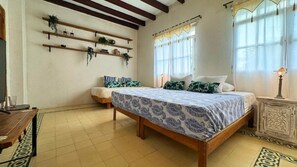 Family Suite, Patio, City View | Iron/ironing board, free WiFi - Casa Zarah - Alma Hotels (Santa Marta)