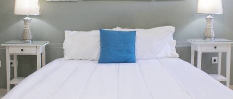 1 bedroom, internet, bed sheets