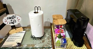 Kaffe og/eller kaffemaskin