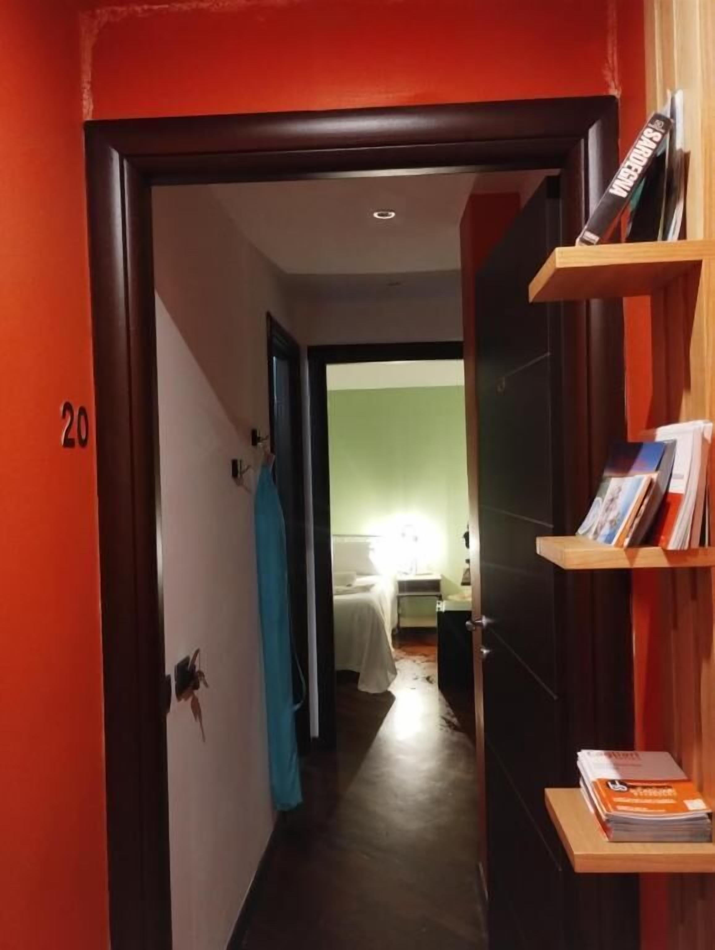 Economy-Doppelzimmer, Blick auf den Innenhof | Innenbereich