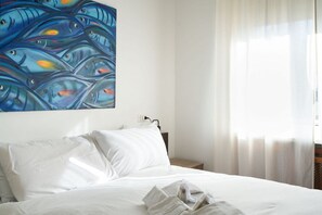 2 slaapkamers, een strijkplank/strijkijzer