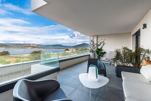 Terrace/patio - La Vista - Climatisé, vue mer (Grosseto-Prugna)