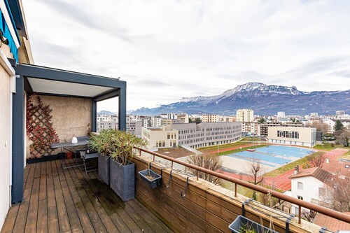 Le Berthelot - Terrasse avec Vue Montagne
