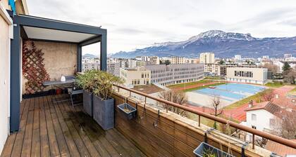 Le Berthelot - Terrasse avec Vue Montagne