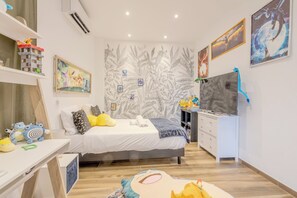 1 chambre, fer et planche à repasser, Wi-Fi, literie fournie