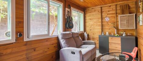 Télévision, cheminée, livres