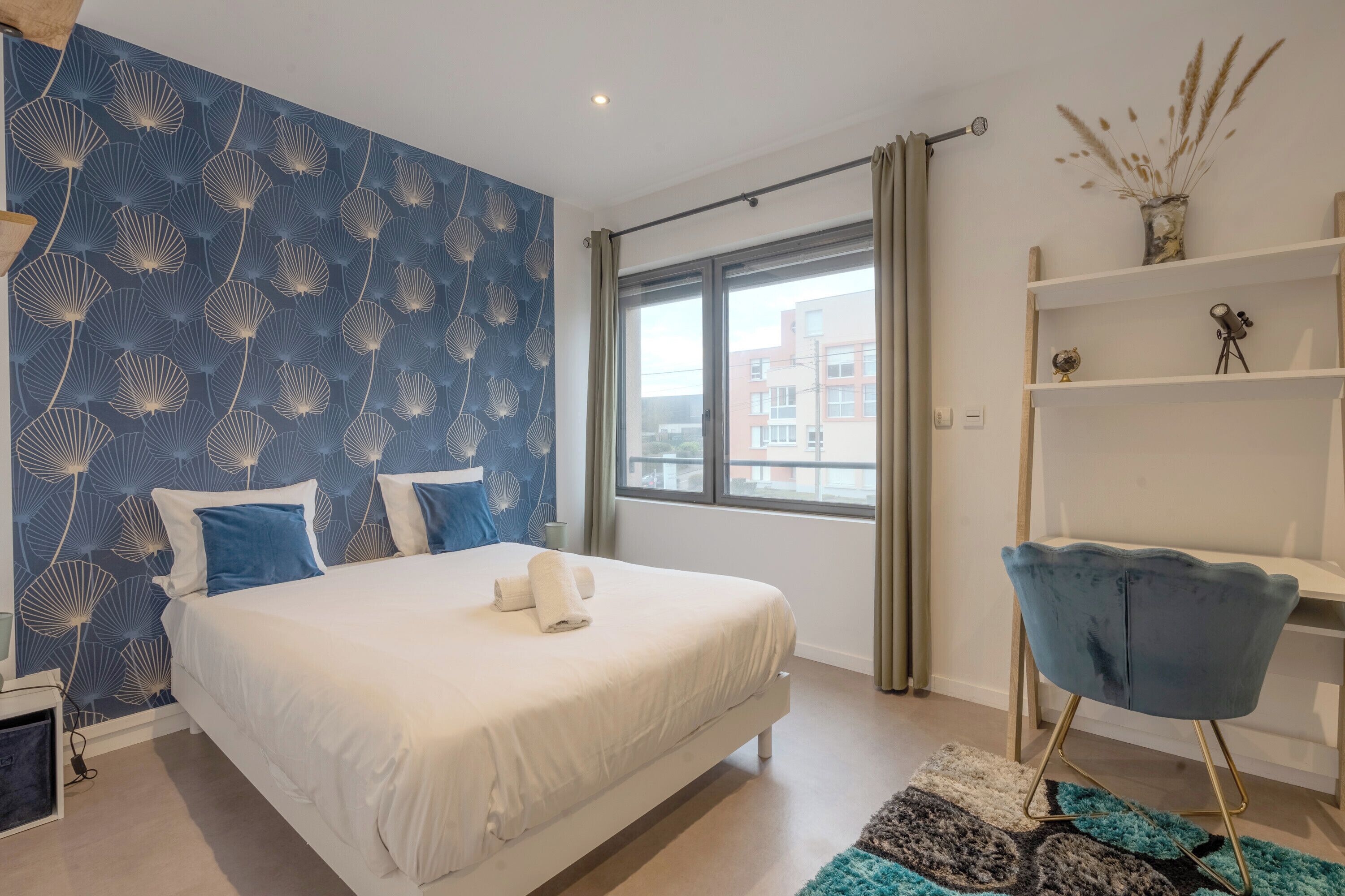 2 bedrooms, iron/ironing board, travel crib, WiFi