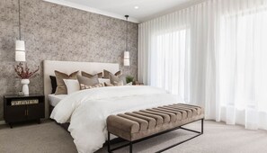 3 dormitorios y ropa de cama