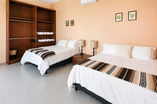 Chic and modern villa with epic daybeds
