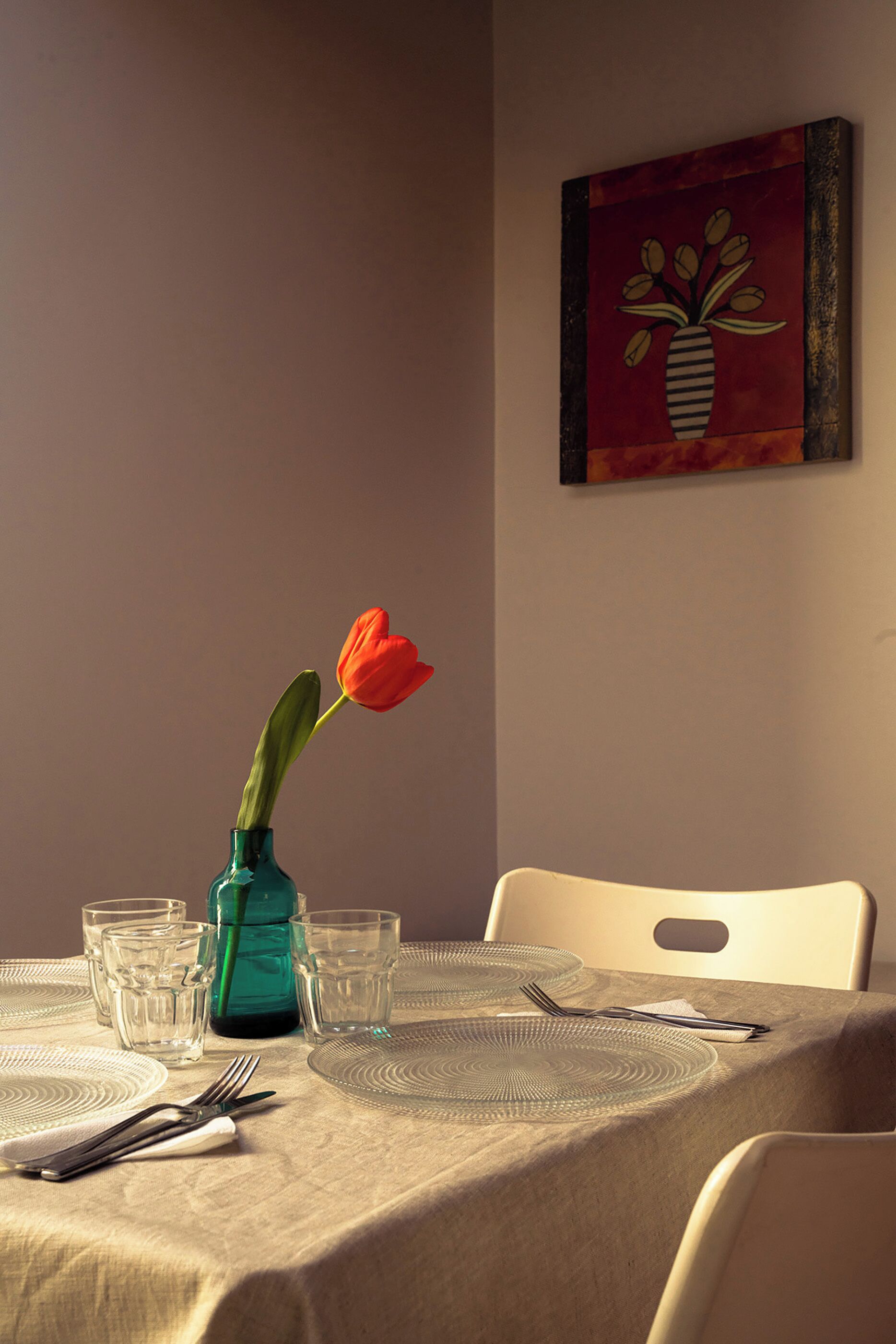 Chambre Triple Familiale | Draps en coton égyptien, literie de qualité supérieure