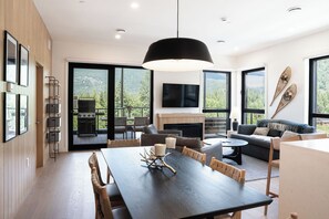 Condo, Balcony, Mountain View | Living area - Ridgeline Penthouse (Revelstoke)