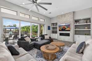 Living area - Pickleball | Pool | Spa | Playground |Lux Retreat (Cave Creek)
