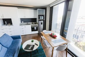 Deluxe Apartment, Balcony, City View | Interior - Loft en el Centro de Puebla (Puebla)