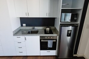 Deluxe Apartment, Balcony, City View | Private kitchen - Loft en el Centro de Puebla (Puebla)