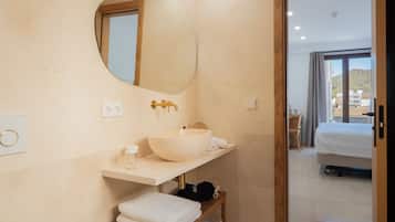 Double Room, Pool View | Bathroom