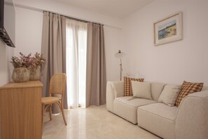 Deluxe-Doppelzimmer, Balkon, Stadtblick