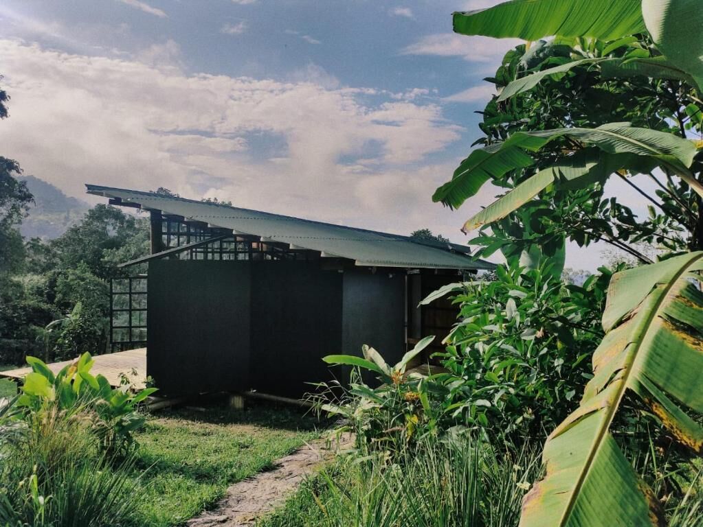 Luxury-Chalet, Balkon, Gartenblick | Unterkunftsgelände