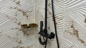 Soap, shampoo, toilet paper