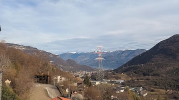 Blick von der Unterkunft