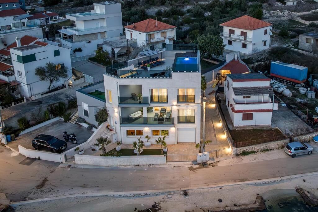 Villa – deluxe, balkong, strandutsikt | Eksteriør