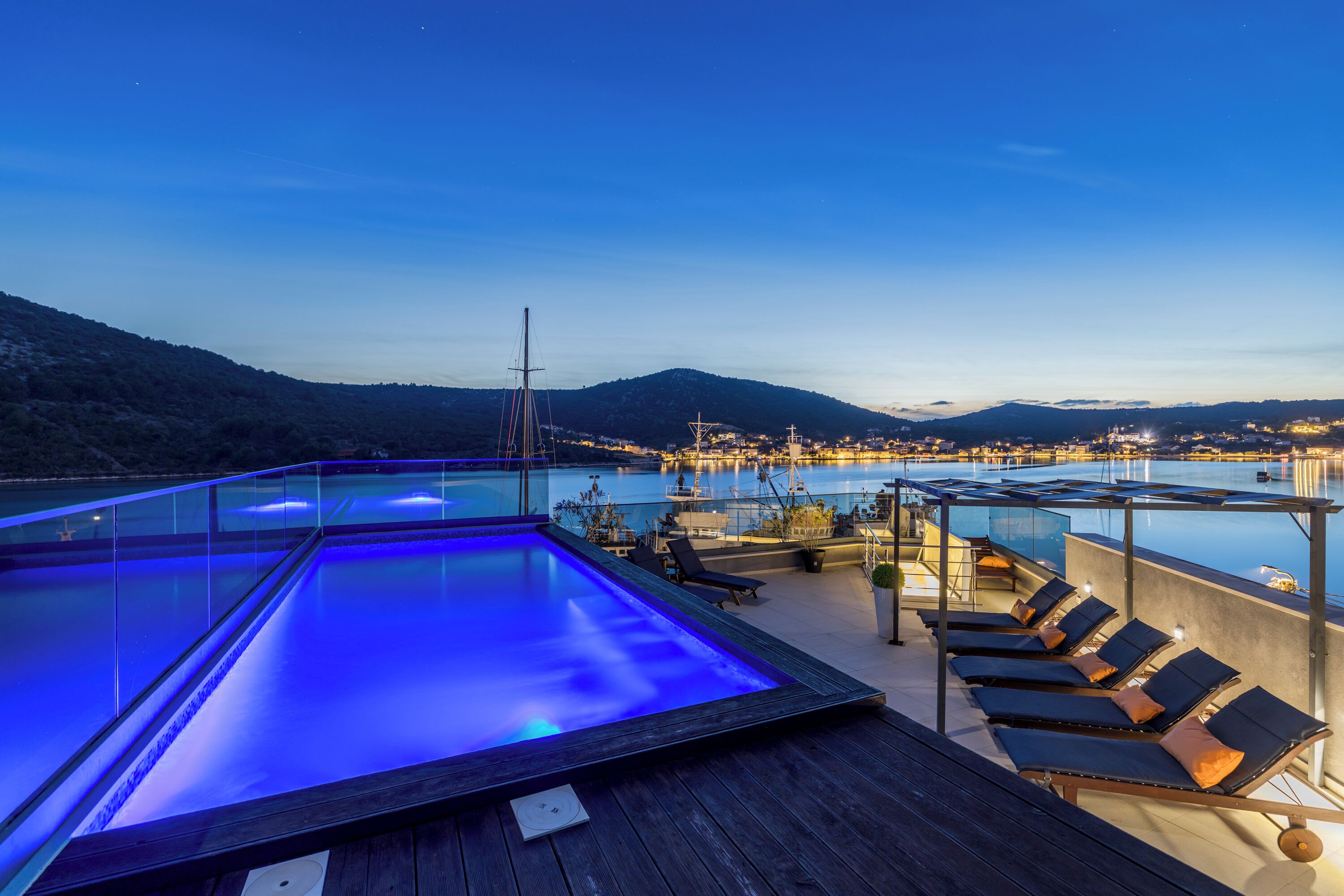 Seasonal outdoor pool