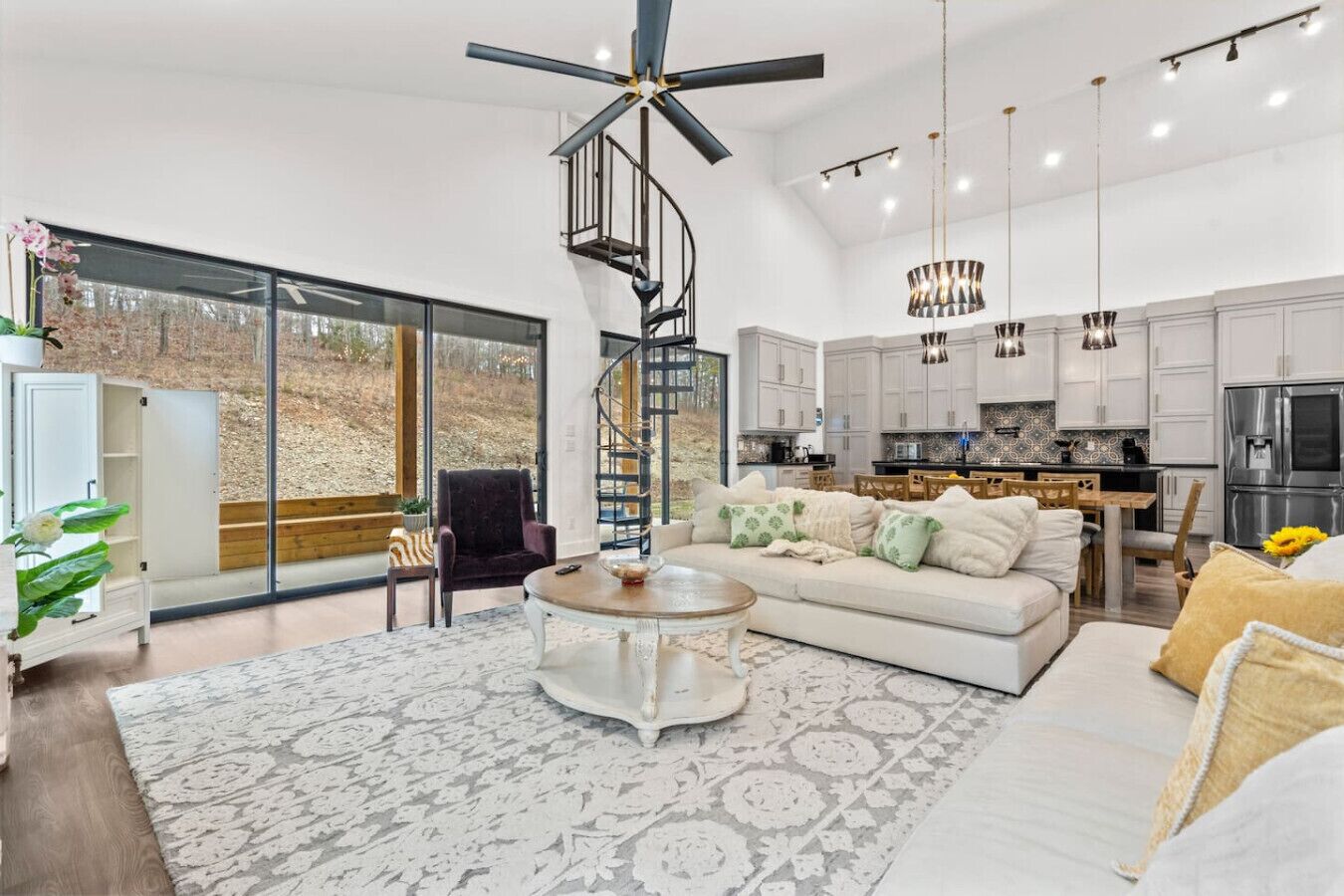 TV, ping pong, books