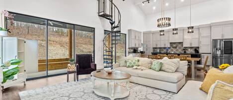 TV, ping pong, books