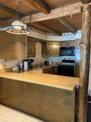 Fridge, microwave, oven, dishwasher - Bar M's newest additions - The Bernard House (Branson West)