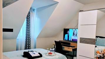 Premium bedding, memory foam beds, individually decorated