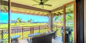 Terrace/patio - Modern Tropical Retreat with Kitchen, Relaxing Ambiance and Serene Surroundings (Hawaii County)
