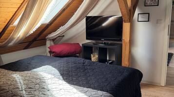 1 makuuhuone, ilmainen Wi-Fi, vuodevaatteet