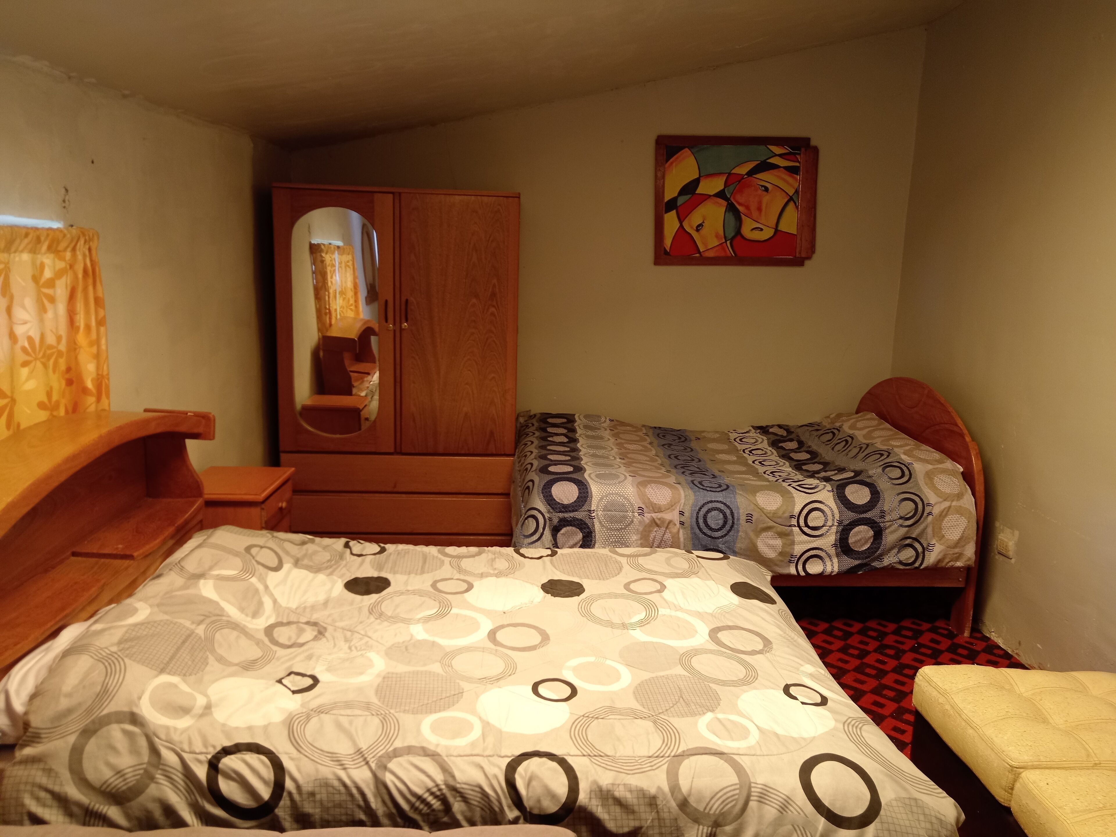 Casa família, vista para o jardim | Ferros/tábuas de passar roupa, Wi-Fi de cortesia