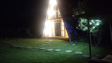 Chalet rustique, vue sur la montagne | Extérieur